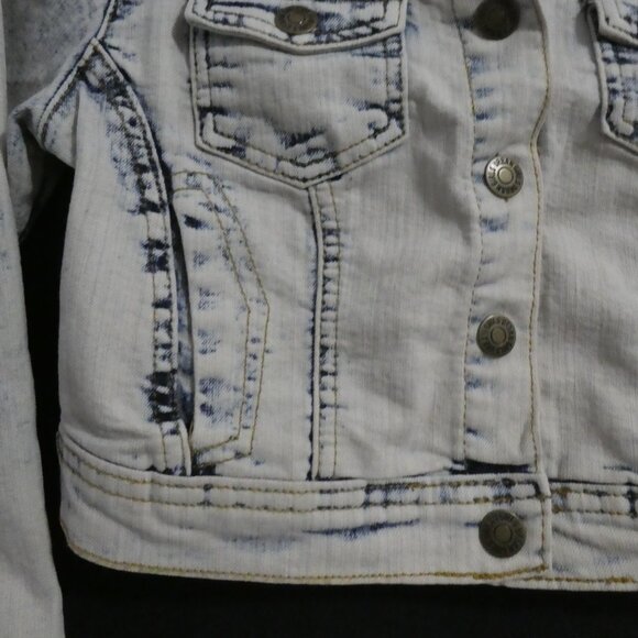 UK Girls By URBAN KIDS | medium (10/12) | Washed Blue Denim Jean Jacket | NWT - Picture 8 of 16